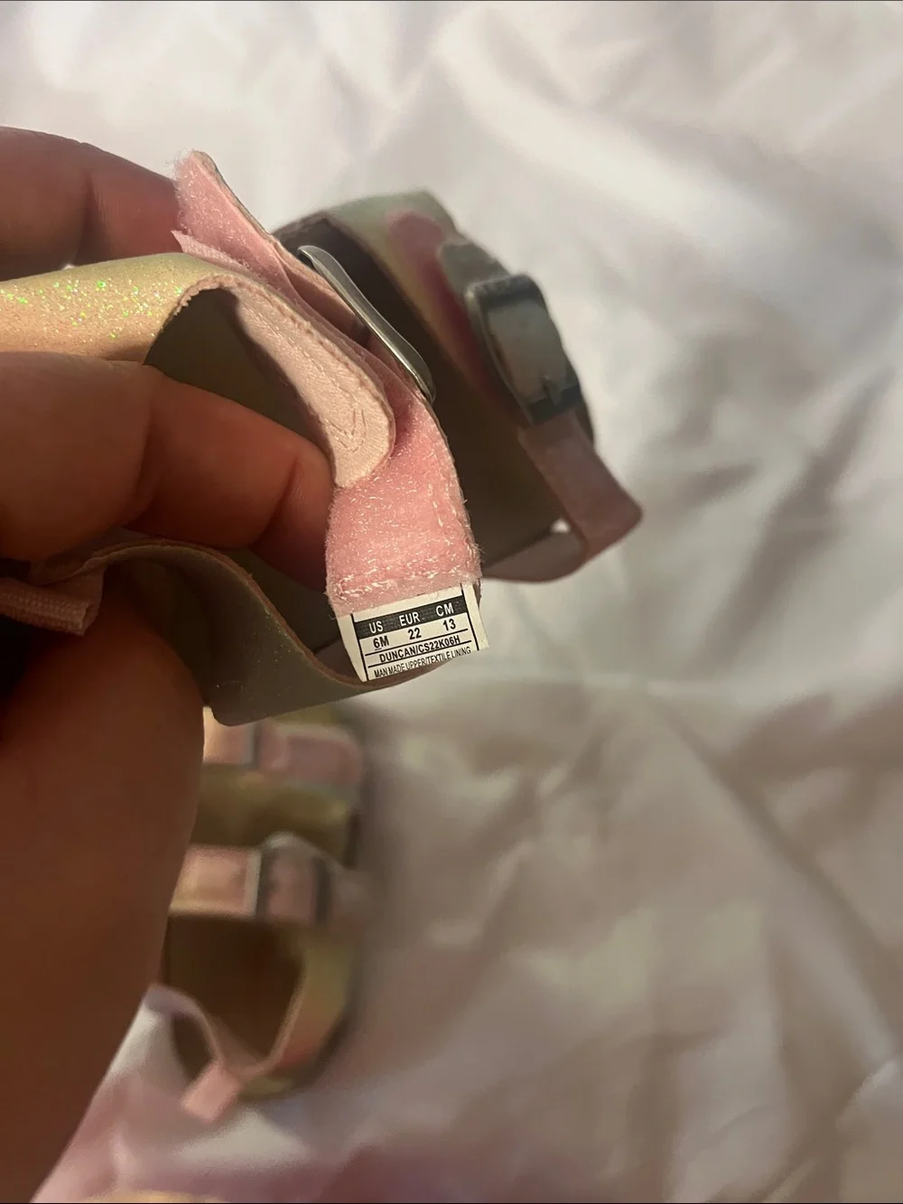 Carter's Pastel Rainbow Double-Buckle Sandals